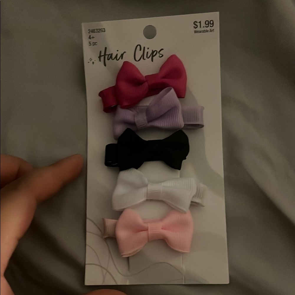 Colorful Hair Clips Set for Kids